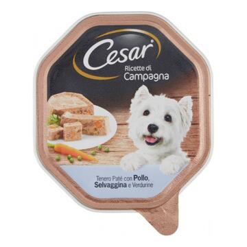 Cesar Ricette di Campagna con Tenero Patè con Pollo, Selvaggina e Verdurine 150 gr