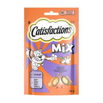 Catisfactions Mix Snack per Gatti al Pollo e Anatra 60 gr
