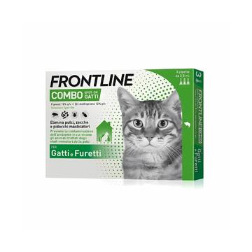 Frontline Combo 3 Pipette per Gatti e Furetti