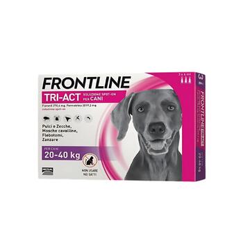 Frontline Tri-Act 3 Pipette per Cani 20-40 Kg
