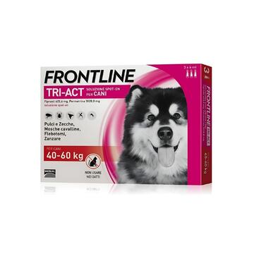 Frontline Tri-Act 3 Pipette per Cani 40-60 Kg
