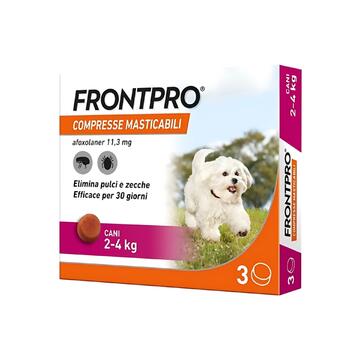 Frontpro Compresse Masticabili per Cani 2-4 kg