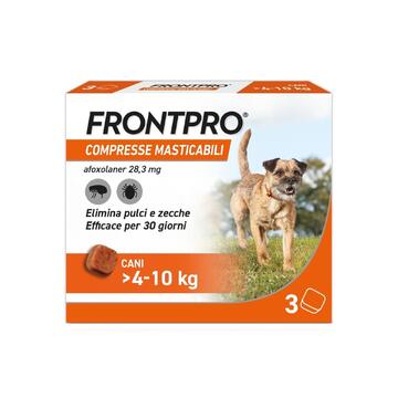 Frontpro Compresse Masticabili per Cani 4-10 kg