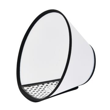 Cono Collare Elisabettiano in Plastica 74x37 cm per Animali Domestici