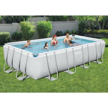 Piscina fuori terra rettangolare da giardino Steel... - Marino Fa Mercato