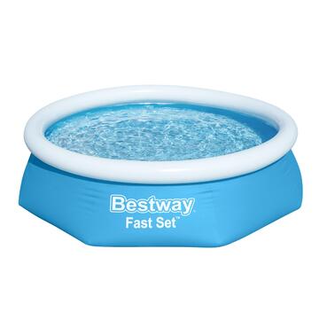 Piscina Gonfiabile Fast Seat Fuori Terra Tonda 244x61 cm Bestway