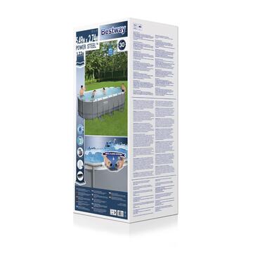 Bestway - Piscina da giardino fuori terra - Power Steel... - Marino Fa Mercato