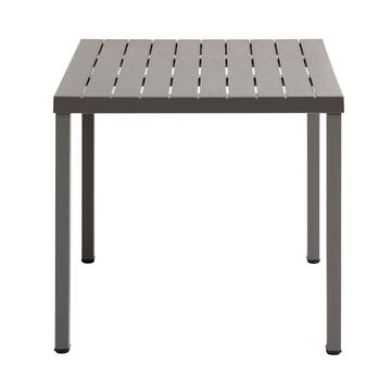 Tavolo Equis Piombo 80x80 h75 cm - in Polipropilene... - Marino Fa Mercato