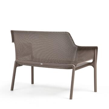 Panchina Net Bench monoblocco tortora da arredo esterno,... - Marino Fa Mercato