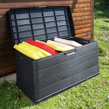 Baule da esterno Alpha 118x59x57 Antracite - Marino Fa Mercato