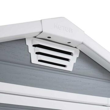 Keter Manor 6x4 Grigia - Casetta da Giardino - Con... - Marino Fa Mercato