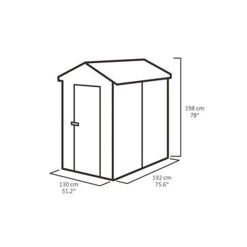 Keter Manor 6x4 Grigia - Casetta da Giardino - Con... - Marino Fa Mercato