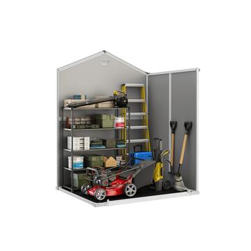 Keter Manor 6x5 Grigia - Casetta da Giardino - Con... - Marino Fa Mercato