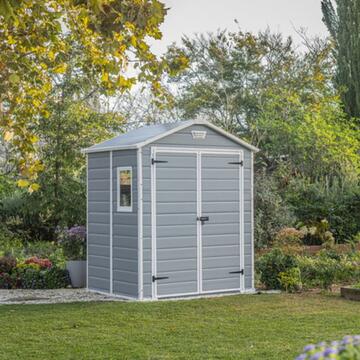 Keter Manor 6x8 Grigia - Casetta da Giardino - Con... - Marino Fa Mercato