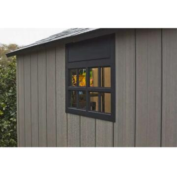 Keter Oakland 7,5x7 Grigia - Casetta da Giardino -... - Marino Fa Mercato