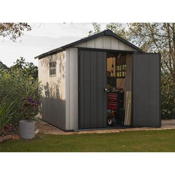 Keter Oakland 759 Grigia - Casetta da Giardino - Con... - Marino Fa Mercato