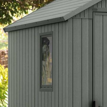 Keter Darwin 4x6 Verde - Casetta da Giardino Porta... - Marino Fa Mercato