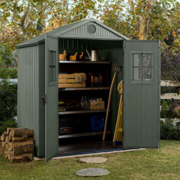 Keter Darwin 6x4 Verde - Casetta da Giardino Porta... - Marino Fa Mercato