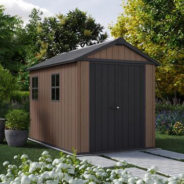 Keter Newton+ 759/975 Marrone - Casetta da Giardino... - Marino Fa Mercato