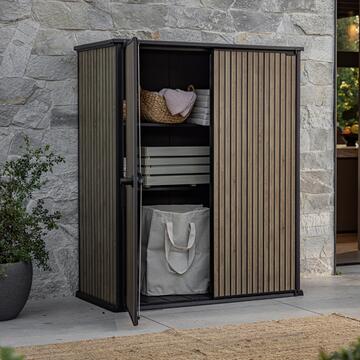 Keter Porta Attrezzi Vertical Shed Venetian 1400 lt... - Marino Fa Mercato