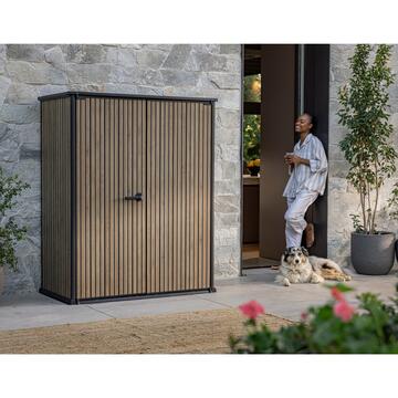Keter Porta Attrezzi Vertical Shed Venetian 1400 lt... - Marino Fa Mercato