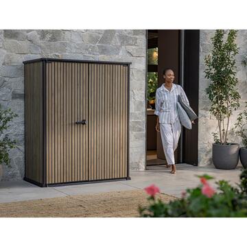 Keter Porta Attrezzi Vertical Shed Venetian 1400 lt... - Marino Fa Mercato
