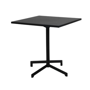 Tavolo Quadrato Persy Nero 70x70 h73 cm in Ferro Verniciato...