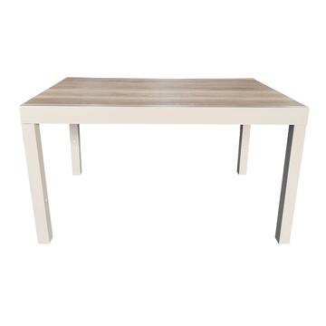 Tavolo da Esterno con Piano Rovere Allungabile 135/270x90... - Marino Fa Mercato