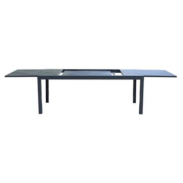 Tavolo da Esterno con Piano Grigio Allungabile 160/240x100... - Marino Fa Mercato