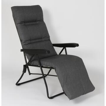 Sdraio da Esterno Automatica Grigio Scuro