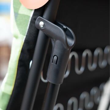 Sedia a sdraio imbottita pieghevole con poggiapiedi... - Marino Fa Mercato