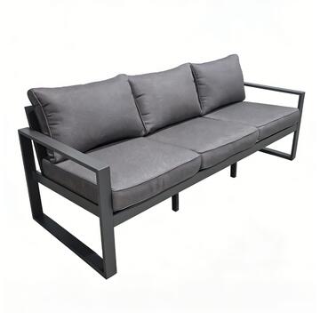 Salotto Andon in Alluminio Grigio - Divano 3 Posti... - Marino Fa Mercato