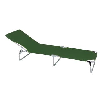 Brandina Pieghevole Verde con 3 Gambe e Maniglia 60x180 h28 cm