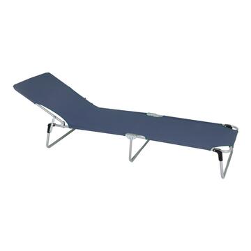 Brandina Pieghevole Blu con 3 Gambe e Maniglia 60x180 h28 cm