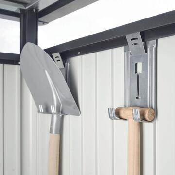 Biohort Armadio porta Attrezzi in Metallo 155x83x182cm... - Marino Fa Mercato