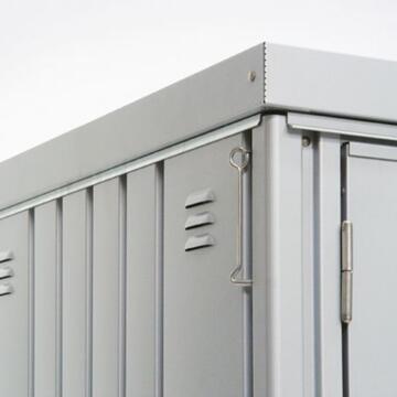 Biohort Armadio porta Attrezzi in Metallo 155x83x182cm... - Marino Fa Mercato