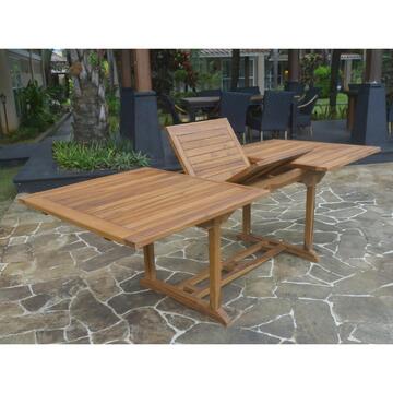 Tavolo da esterno India  in legno di acacia allungabile... - Marino Fa Mercato