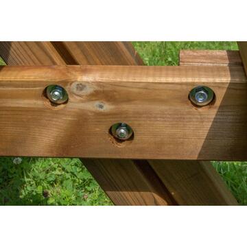 Tavolo da pic-nic classico in legno da giardino con... - Marino Fa Mercato