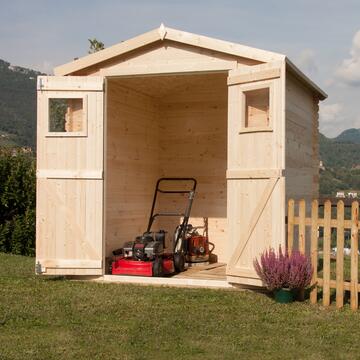 Casetta da Giardino in Legno Giulia 2x2 mt - Losa Legnami - Marino Fa Mercato