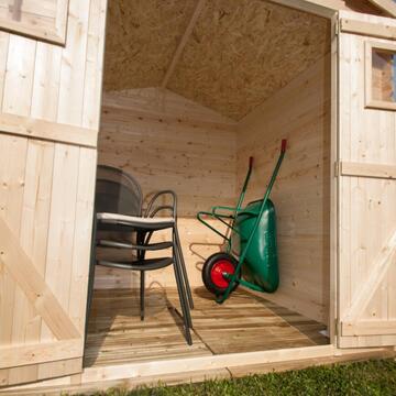 Casetta da Giardino in Legno Giulia 2x2 mt - Losa Legnami - Marino Fa Mercato