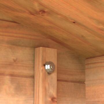 Casetta da giardino in legno Arisa 2,5x2,5 - Losa Legnami - Marino Fa Mercato