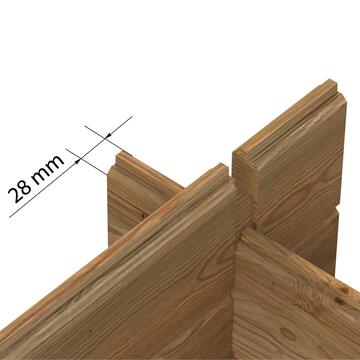 Casetta da Giardino 3x3 mt in Legno di Abete Impregnato... - Marino Fa Mercato
