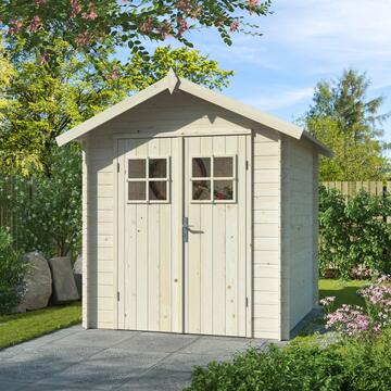 Casetta da Giardino Mila 2x2 mt in Legno Naturale di...
