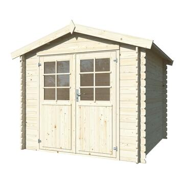 Casetta da Giardino Noemi 2,5x2,5 mt in Legno Naturale... - Marino Fa Mercato