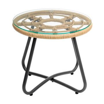 Salottino da guardino in vimini Drew 2 poltrone + tavolino... - Marino Fa Mercato