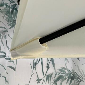 Ombrellone da giardino 2.7x2.7 Linsay Ecru bianco,... - Marino Fa Mercato