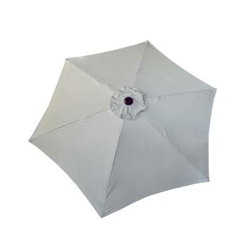 Ombrellone da giardino 2,7x2,7 Linsay in metallo e... - Marino Fa Mercato