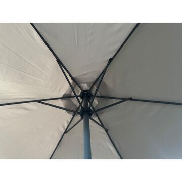 Ombrellone da giardino 2,7x2,7 Linsay in metallo e... - Marino Fa Mercato