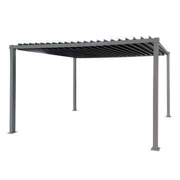 Pergola da Esterno Libende 3x4 h2,28 mt in Acciaio - per Giardini e Cortili