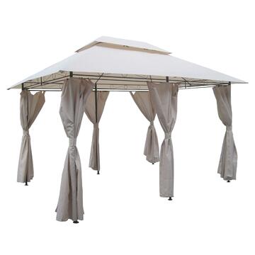 Gazebo da Giardino Abri 300x400 h275 cm - con Telaio...